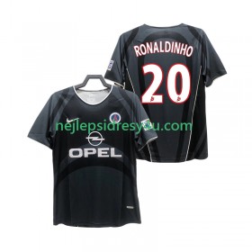 Fotbalový Dres Paris Saint-Germain RONALDINHO 20 2001 Retro Alternativní 2002